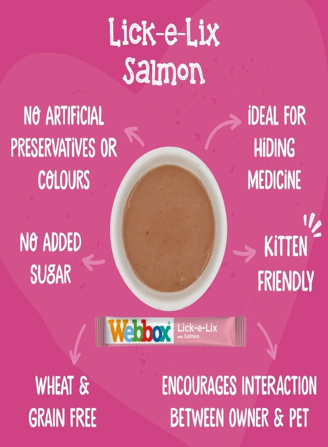 ويبوكس ويب بوكس كاتس ديلايت ليك-إي-ليكس سلمون، 15 غرام، عبوة من 10 قطع - Image 3